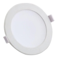 Aigostar - LED įleidžiamas lubinis šviestuvas LED/20W/230V diametras 19 cm 4000K balta IP44