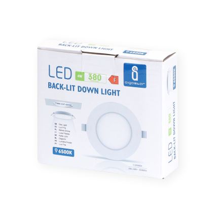 Aigostar - LED įleidžiamas lubinis šviestuvas LED/4W/230V 6500K diametras 9,8 cm balta