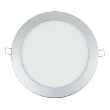 Aigostar - LED įleidžiamas lubinis šviestuvas ULTRATHIN LED/20W/230V 3000K matinis chromas