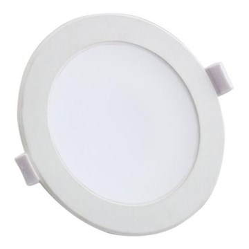 Aigostar - LED įleidžiamas lubinis vonios šviestuvas LED/10W/230V 6000K IP44 diametras 11,5 cm balta