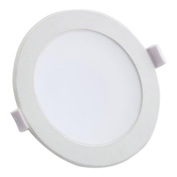 Aigostar - LED įleidžiamas lubinis vonios šviestuvas LED/15W/230V 6000K IP44 diametras 14,5 cm balta