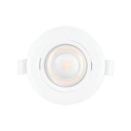 Aigostar - LED įleidžiamas šviestuvas LED/7W/230V 3000K skersmuo 8,5 cm, šiltai balta