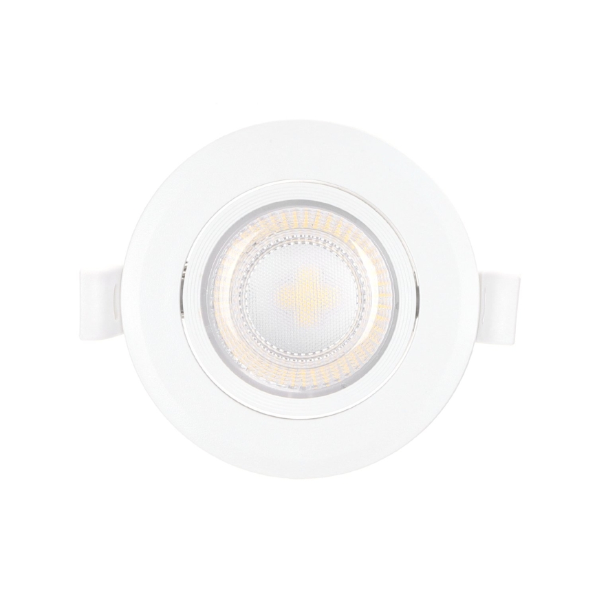 Aigostar - LED įleidžiamas šviestuvas LED/7W/230V 3000K skersmuo 8,5 cm, šiltai balta