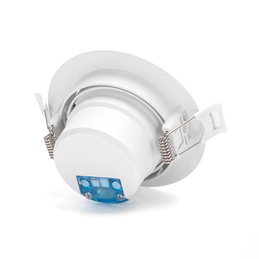 Aigostar - LED įleidžiamas šviestuvas LED/7W/230V 3000K skersmuo 8,5 cm, šiltai balta