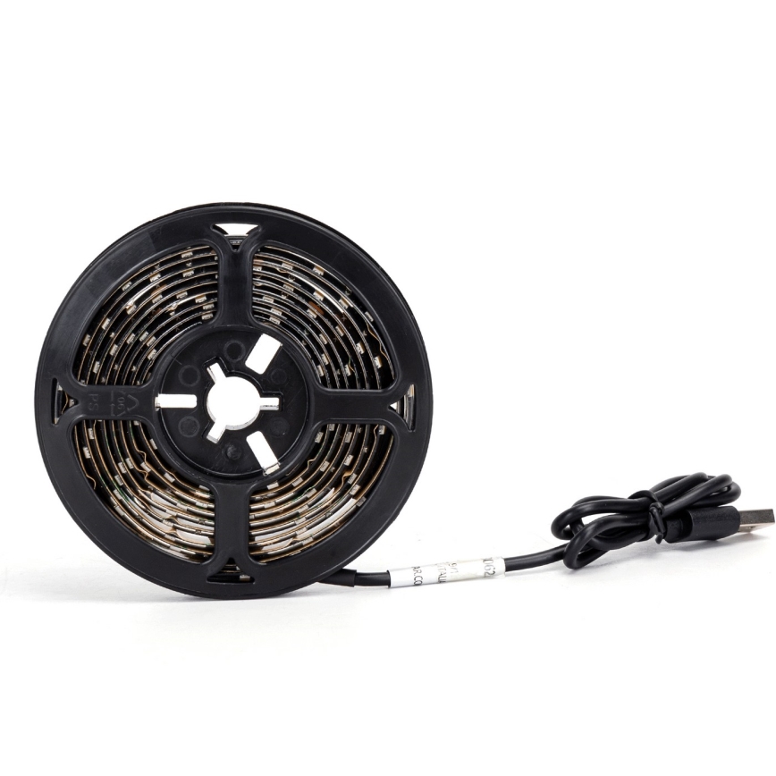 Aigostar - LED juosta 2m LED/4,9W/5V 2700K IP65 juoda
