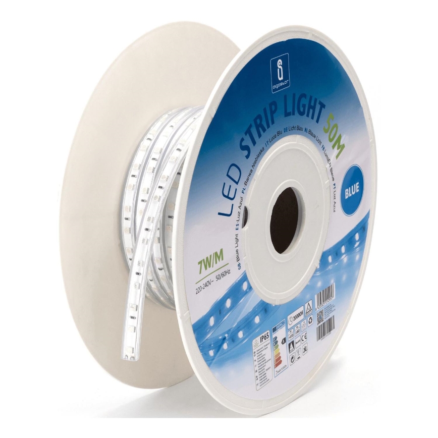 Aigostar - LED juosta, 350 W / 230 V, 50 m, mėlyna, IP65