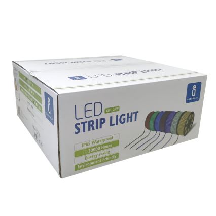 Aigostar - LED juosta 50m LED/300W/230V IP65 raudona