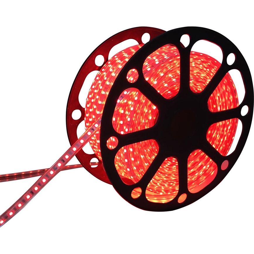 Aigostar - LED juosta 50m LED/300W/230V IP65 raudona