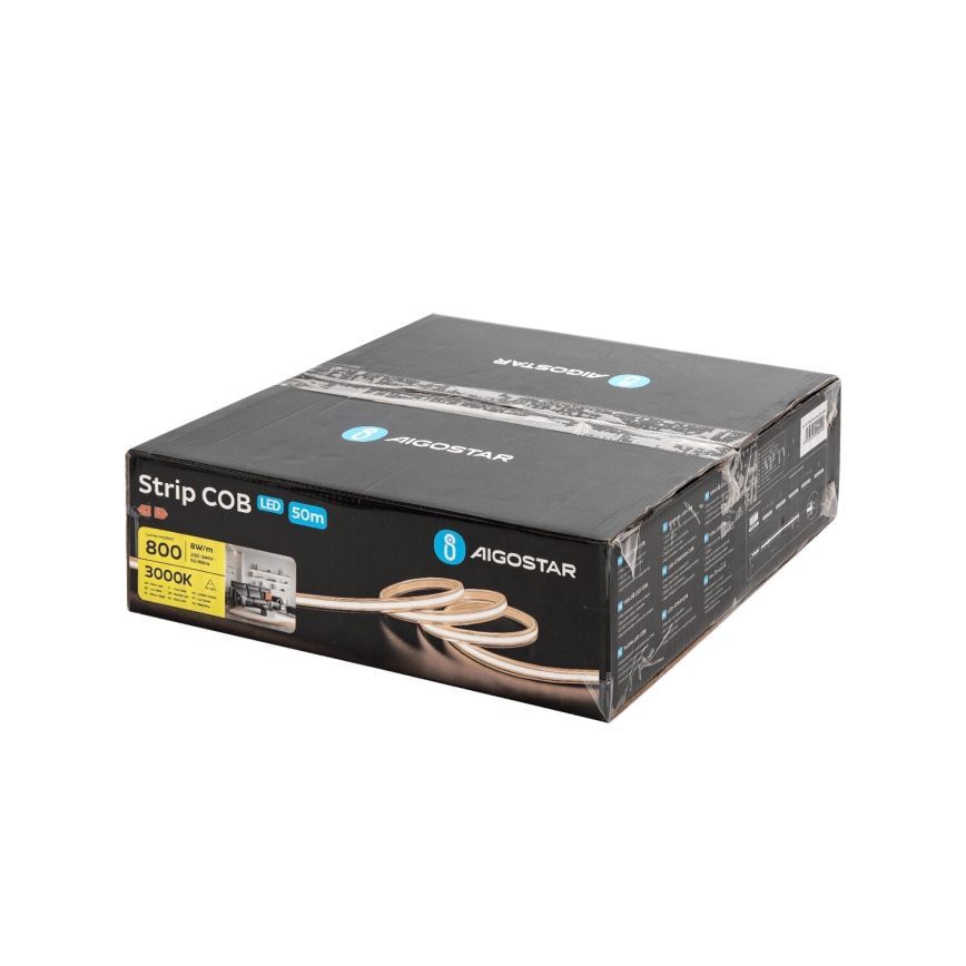 Aigostar - LED juosta 50m LED/320W/230V 3000K IP65