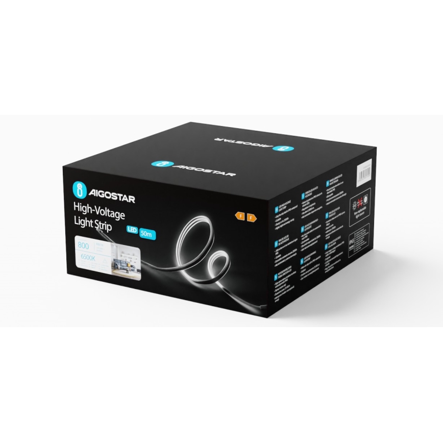 Aigostar - LED juosta 50m LED/400W/230V 6500K IP65