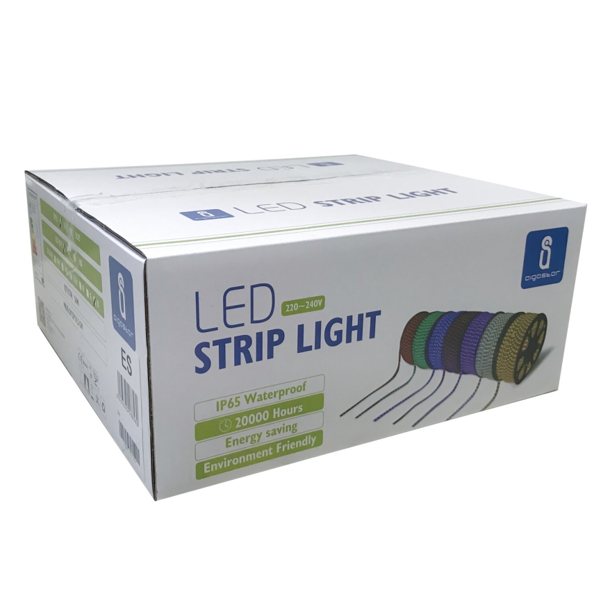 Aigostar - LED juosta laukui 50m LED/300W/230V mėlyna IP65