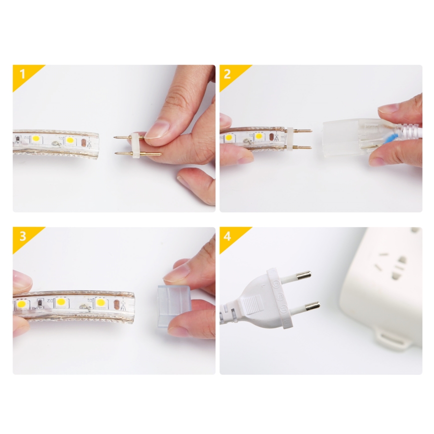 Aigostar - LED juosta laukui 50m LED/350W/230V 3000K IP65