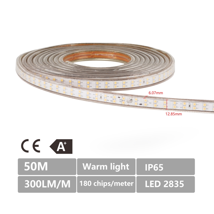Aigostar - LED juosta laukui 50m LED/400W/230V 6500K IP65