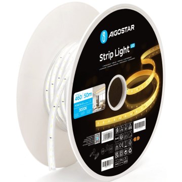 Aigostar - LED juosta LED/250W/230V 50m 3000K IP65