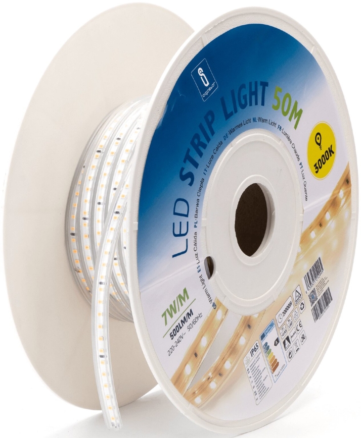 Aigostar - LED juosta LED/350W/230V 50m 3000K IP65