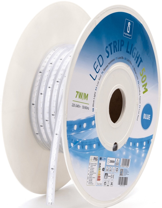 Aigostar - LED juosta LED/350W/230V 50m mėlyna IP65