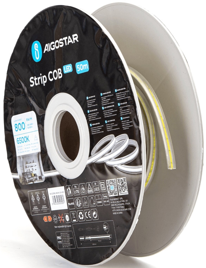Aigostar - LED juosta LED/400W/230V 50m 6500K IP65