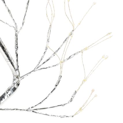 Aigostar - LED Kalėdinė dekoracija 108xLED/3xAA/8 funkcijų 45cm šilta balta