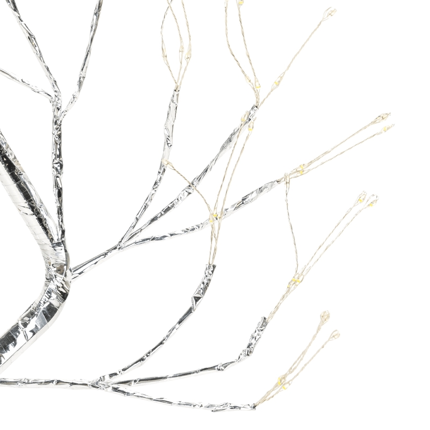 Aigostar - LED Kalėdinė dekoracija 108xLED/3xAA/8 funkcijų 45cm šilta balta