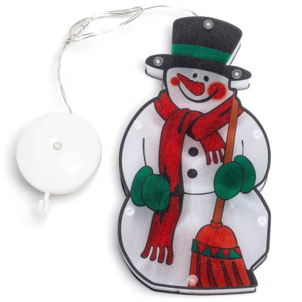 Aigostar - LED kalėdinė dekoracija LED/3xAAA Sniego senis 25cm