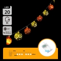 Aigostar - LED Kalėdinė girlianda 20xLED/3xAA 2 m šilta balta