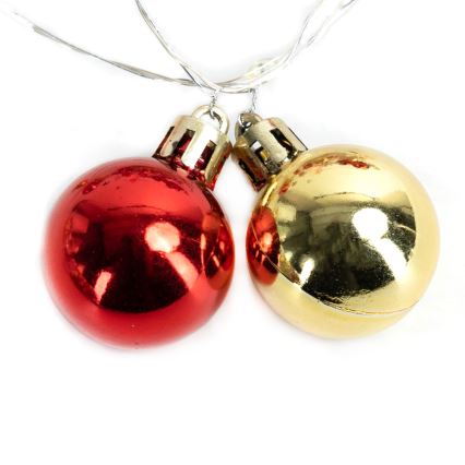 Aigostar - LED kalėdinė girlianda 20xLED/3xAA 2m šiltai balta