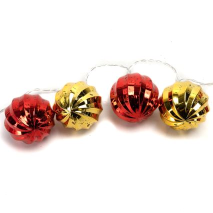 Aigostar - LED Kalėdinė girlianda 20xLED/3xAA 2 m šiltai balta