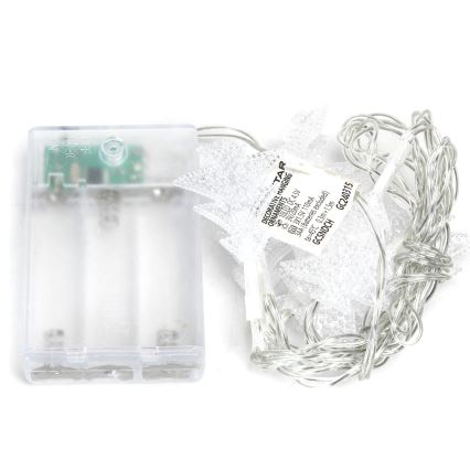 Aigostar - LED kalėdinė girlianda 20xLED/3xAA 3,3m medžiai