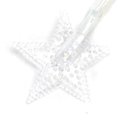 Aigostar - LED kalėdinė girlianda 20xLED/3xAA 3,3m žvaigždės