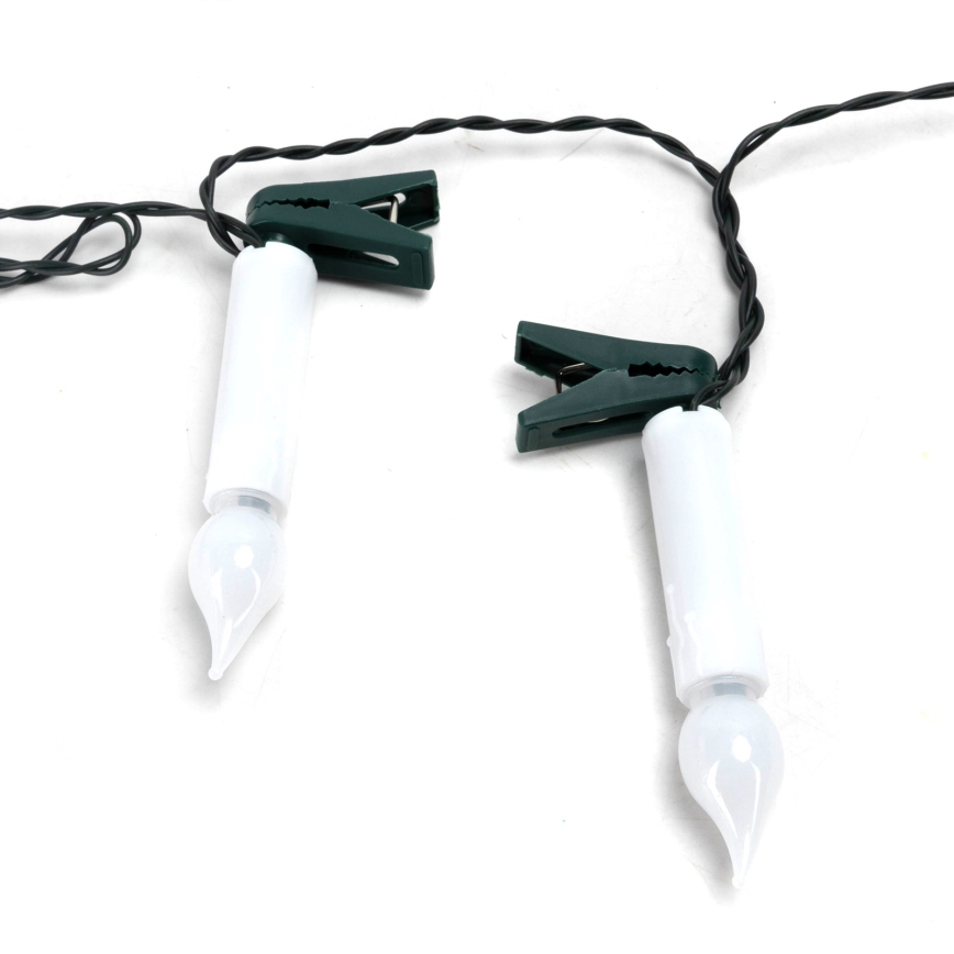 Aigostar - LED Kalėdinė girlianda 25xLED/3xAA 5 m šiltai balta