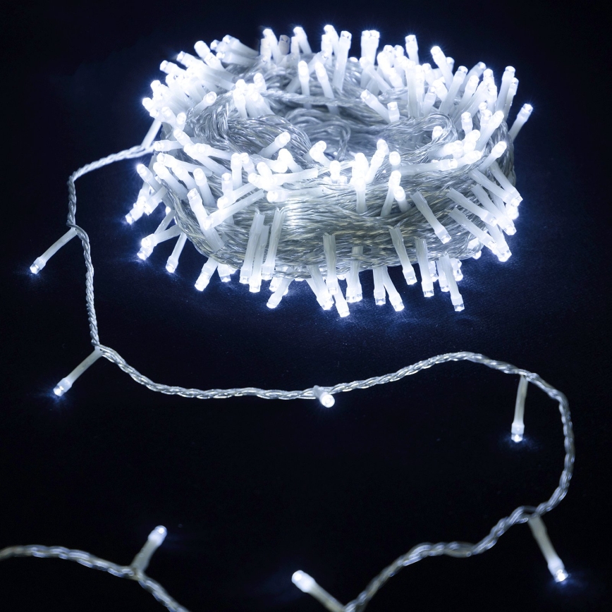 Aigostar - LED Kalėdinė girlianda 30xLED/3xAA 3,3m šaltai balta