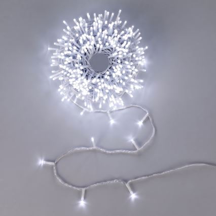 Aigostar - LED Kalėdinė girlianda 30xLED/3xAA 3,3m šaltai balta
