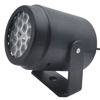 Aigostar - LED kalėdinis snaigių projektorius LED/5W/230V daugiaspalvis