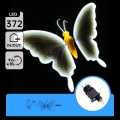 Aigostar - LED Lauko dekoracija 372xLED IP44 šaltai balta drugelis