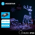 Aigostar - LED Lauko dekoracija LED/3,6W/31/230V 6500K 90/45cm IP44 ELNIAS su rogėmis