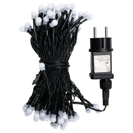 Aigostar - LED lauko dekoratyvinė girlianda 100 LED / 8 funkcijų 10 m IP44 šiltai balta