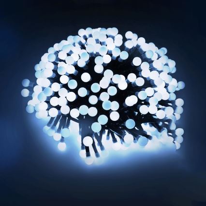 Aigostar - LED lauko dekoratyvinė girlianda 100xLED/8 funkcijų 10 m IP44 šaltai balta