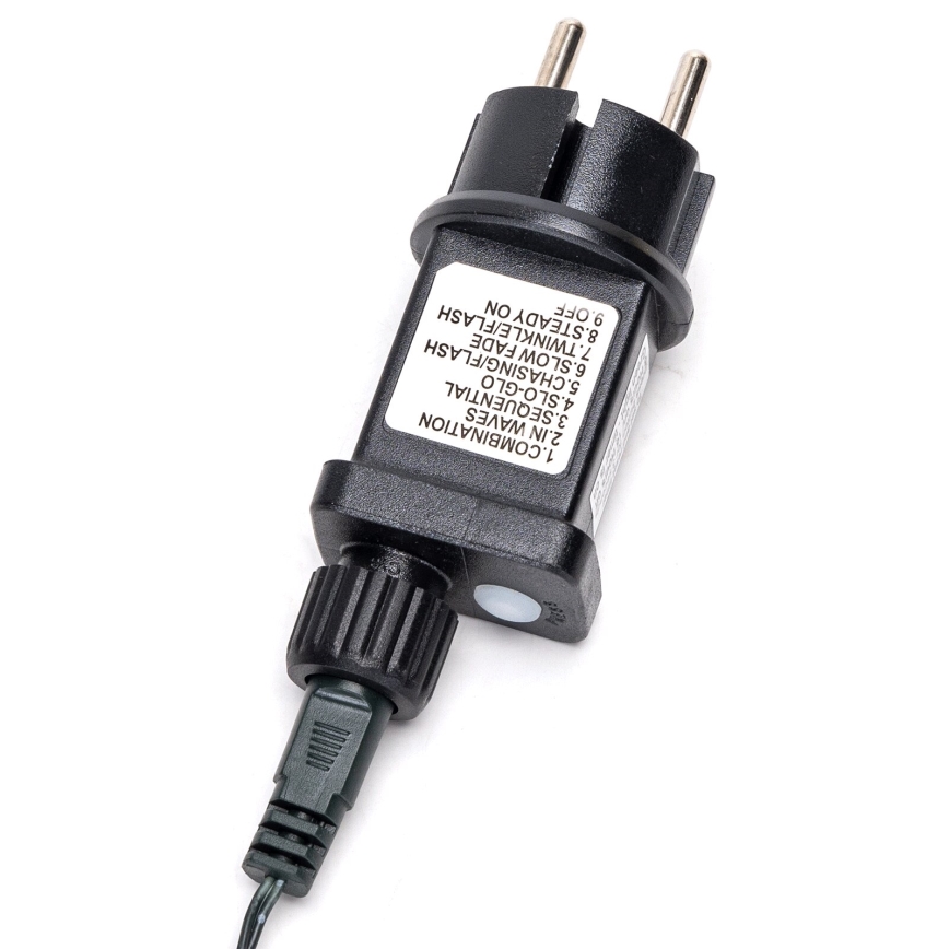 Aigostar - LED lauko dekoratyvinė girlianda 10xLED/8m IP44 šaltai balta