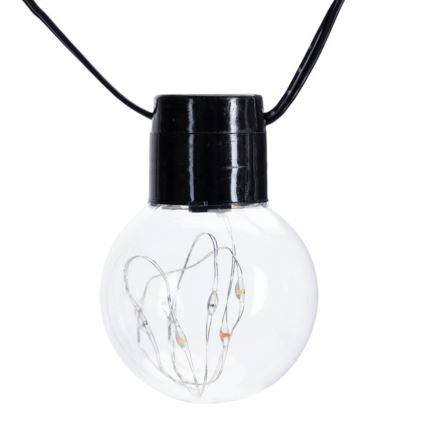 Aigostar - LED lauko dekoratyvinė girlianda 160xLED 10m IP44 šilta balta