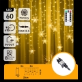 Aigostar - LED lauko girlianda 120xLED/8 funkcijų 3x0,7m IP44 šiltai balta + nuotolinio valdymo pultas