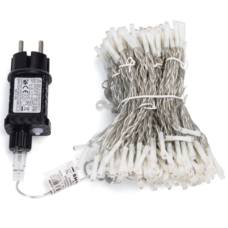 Aigostar - LED lauko girlianda, 234 LED / 8 funkcijų, 1,2 x 1,8 m, IP44, daugiaspalvė