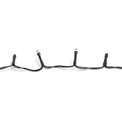 Aigostar-LED Lauko girlianda 300xLED/8 funkcijų 3xAA 15,3m IP44 šiltai balta