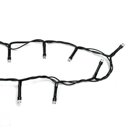 Aigostar - Lauko LED girlianda, 400 LED / 8 režimų, 4x AA, 20,3 m, IP44, daugiaspalvė