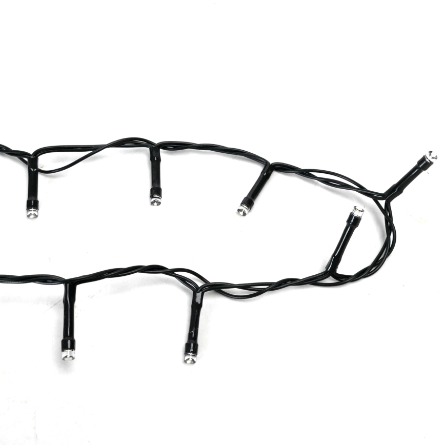 Aigostar - Lauko LED girlianda, 400 LED / 8 režimų, 4x AA, 20,3 m, IP44, daugiaspalvė