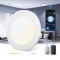 Aigostar - LED lauko įmontuojamas reguliuojamas šviestuvas MESH LED/6W/230V 2700-6500K IP44 baltas