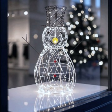 Aigostar - LED Lauko kalėdinė dekoracija 200xLED/8 funkcijų 0,9m IP44 šaltai baltas snieguolis