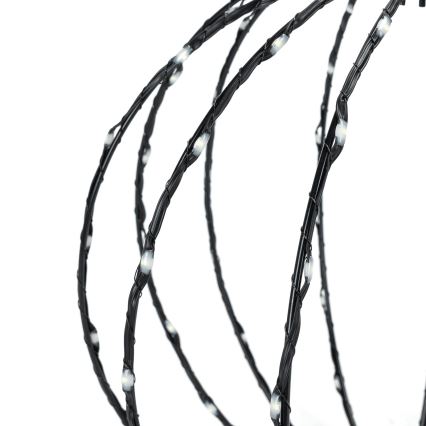 Aigostar - LED lauko kalėdinė dekoracija 3,6W/230V kamuolys 30cm IP44 šaltai balta