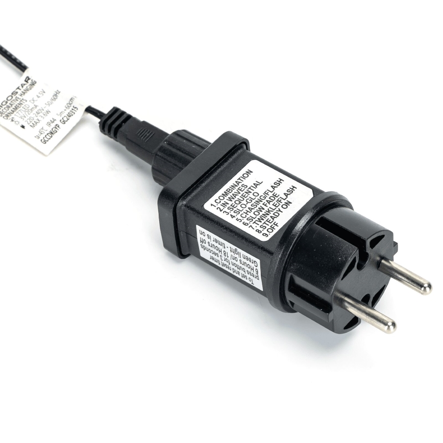 Aigostar - LED Lauko Kalėdinė dekoracija 3,6W/230V rutulys 30cm IP44 šalta balta