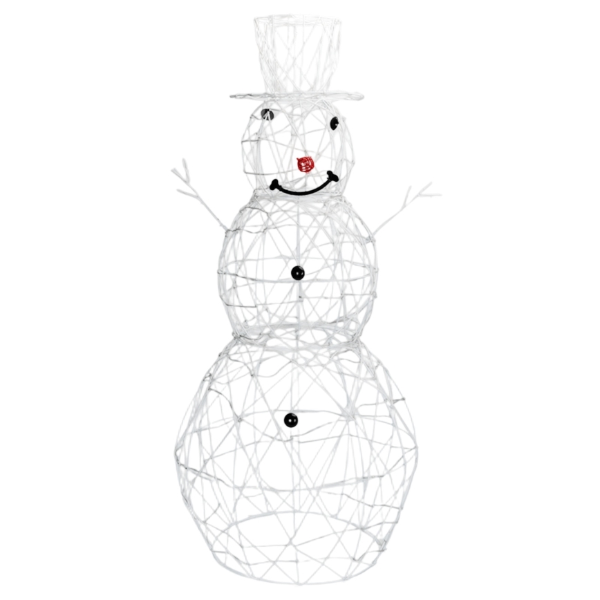 Aigostar - LED lauko kalėdinė dekoracija 3,6W/31/230V 2700K 120 cm IP44 sniego senis