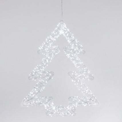 Aigostar - LED Lauko kalėdinė dekoracija 540xLED/6W/230V IP44 šaltai balta 45cm